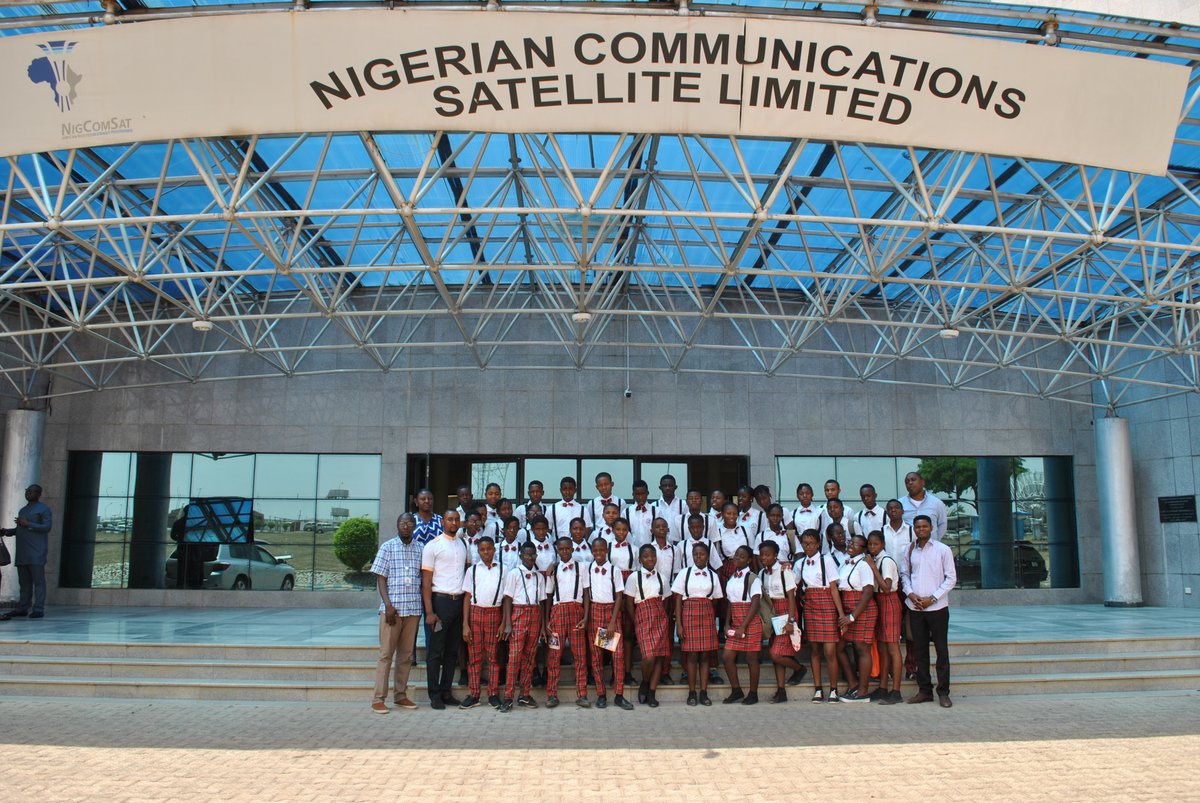 NigComSat sch visit