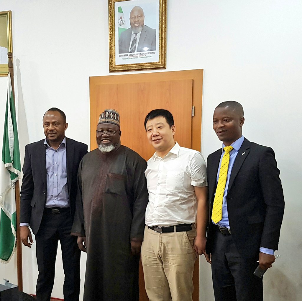 Tecno officials visit Shittu