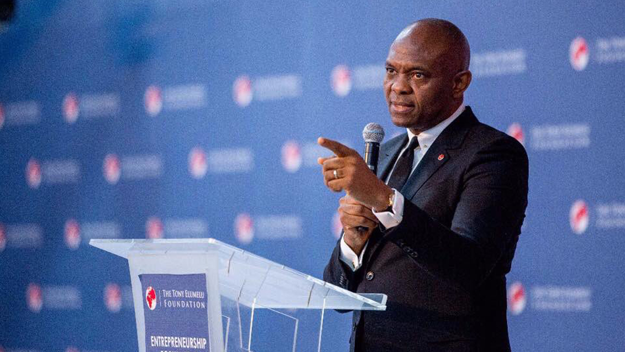 Tony Elumelu speaks