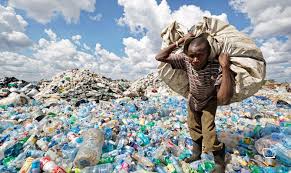 Waste plastic