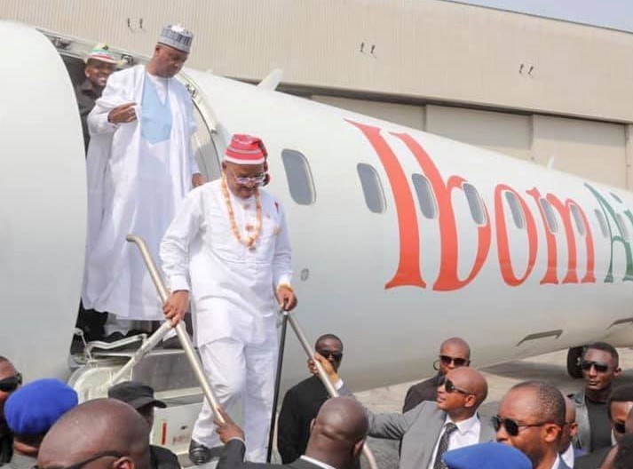 Ibom Air lands
