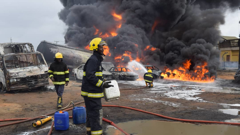Pipeline fire Abule Egba
