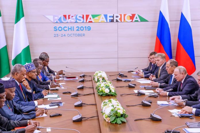 Russia Africa nigeria