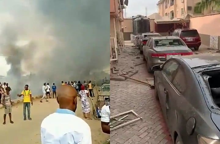 Abule Ado pipeline fire