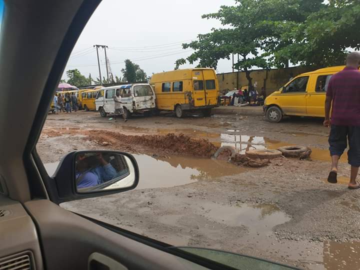 Lagos-Abeoukta bad road